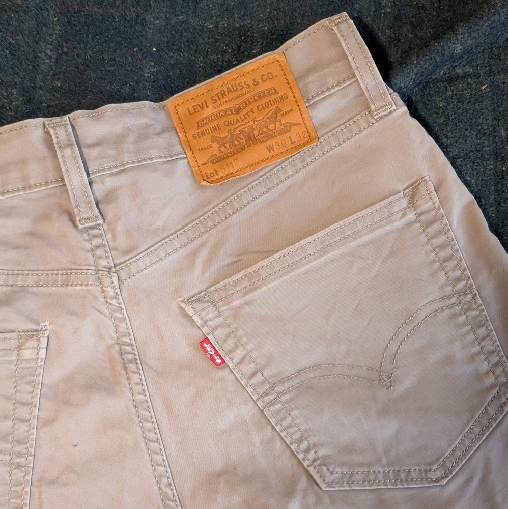 Levis 511 30/32 in Steel Grey